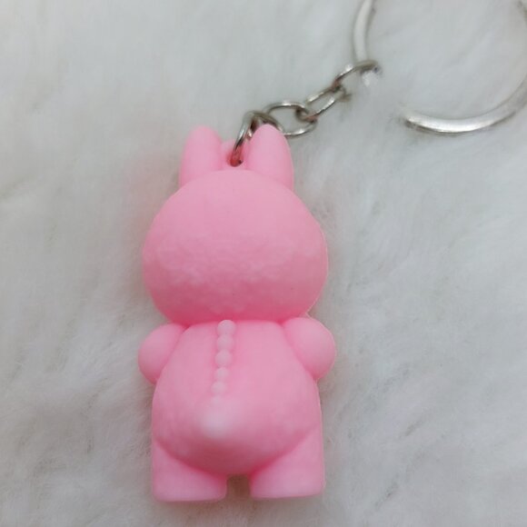 2/$19 Labubu Zimomo pink keychain - Picture 2 of 7